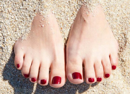 soin des pieds été